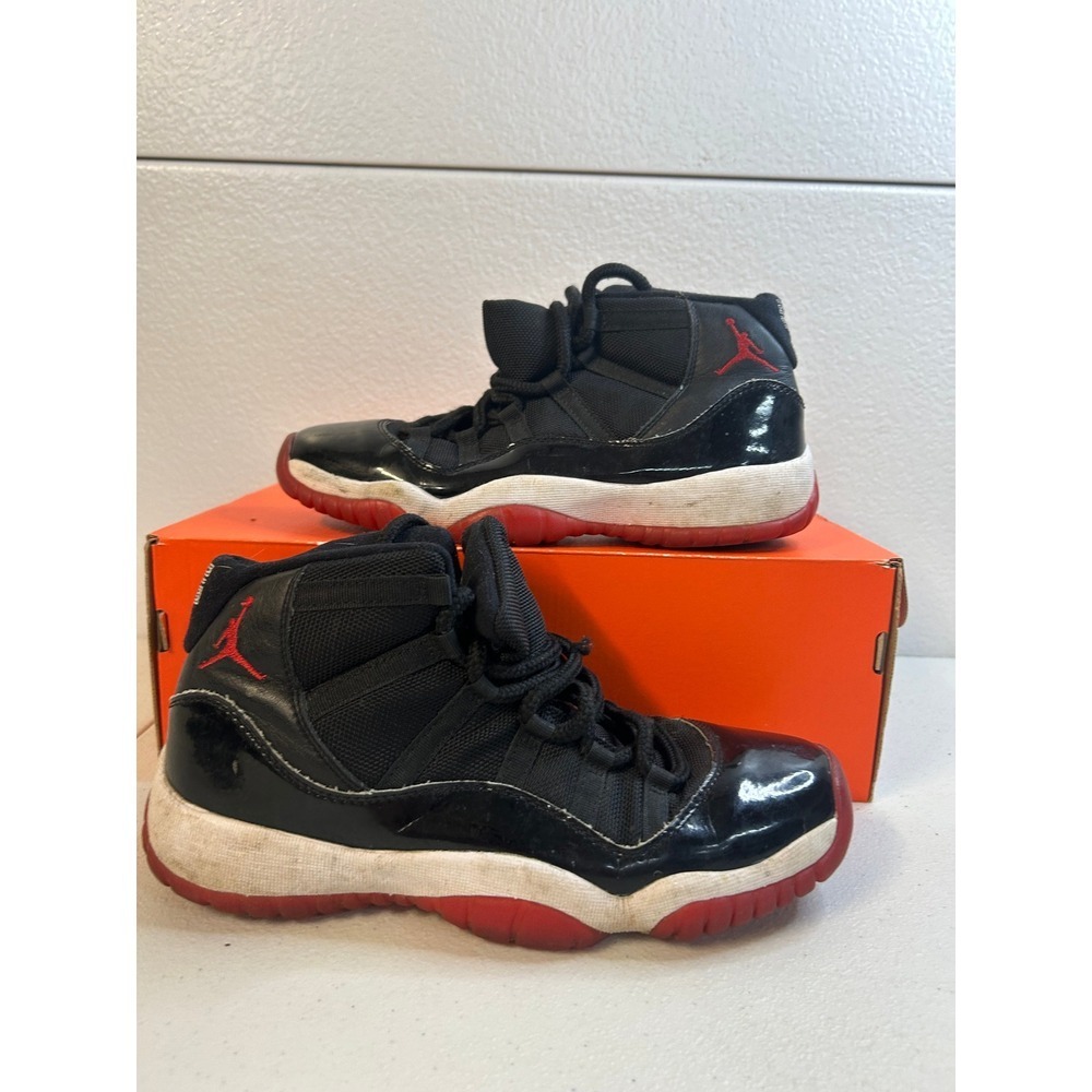 Jordan 11 Retro Bred 2019‎ 7Y #2348